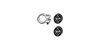 HJS 82 32 3534 Mounting Kit, exhaust system
